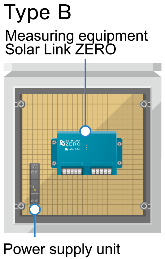 収納盤画像（TypeB）