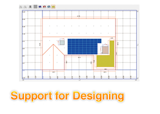 support for designing